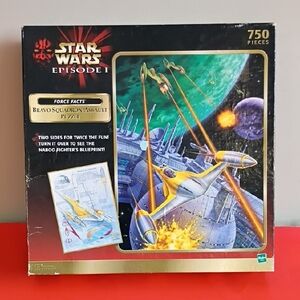 Star Wars Episode I Bravo Squadron Puzzle - Yellow and Blue